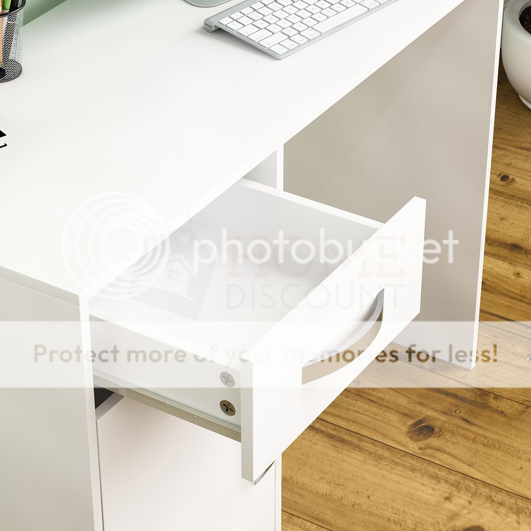 Computertisch 1 Schublade 1 Tür Laptop PC Tisch Büro Arbeitsstation